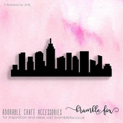 Bramble Fox - HELLO ACRYLICS - CITY SKYLINE 1pc